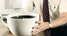 kebanyakan minum kopi