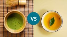 matcha dan teh hijau