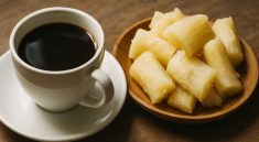 kombinasi singkong dan kopi