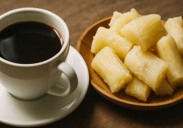 kombinasi singkong dan kopi